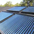 Split Solar Water Heater Pressurized Bearing Solar Panel CollectorVacuum Tubes Heat Pipe 24Mm Flat Panel