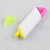 Two heads colorful fluorescent highlighter marker With custom logo private label