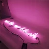 2019 Hot Selling Glass Tube Bar Open Neon Sign Pink color cafe neon sign