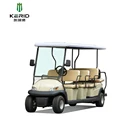 Driving And Riding Comfort 11 Persons 4 wheel Drive Electric Golf Car With Aluminum Frame