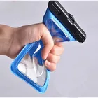 Outdoor waterproof cell phone pouch pvc plastic smart mobile phone case bag