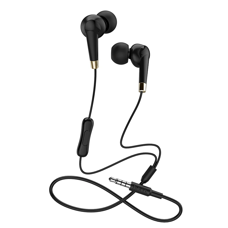 HOCO M58 1.2M 3.5mm Universal Mobile Wired Ear phone - ANKUX.COM