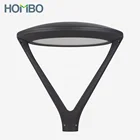 Black aluminum housing led garden light 2019