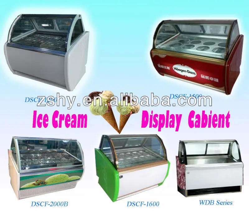 Gelato display case with 12 flavors, View Gelato display case, AG