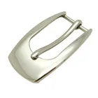 zinc belt buckle silver finished for girls