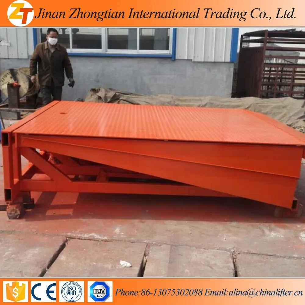 Ztcl Dock Leveler Loading Ramp Ton Truck Hydraulic Warehouse Container