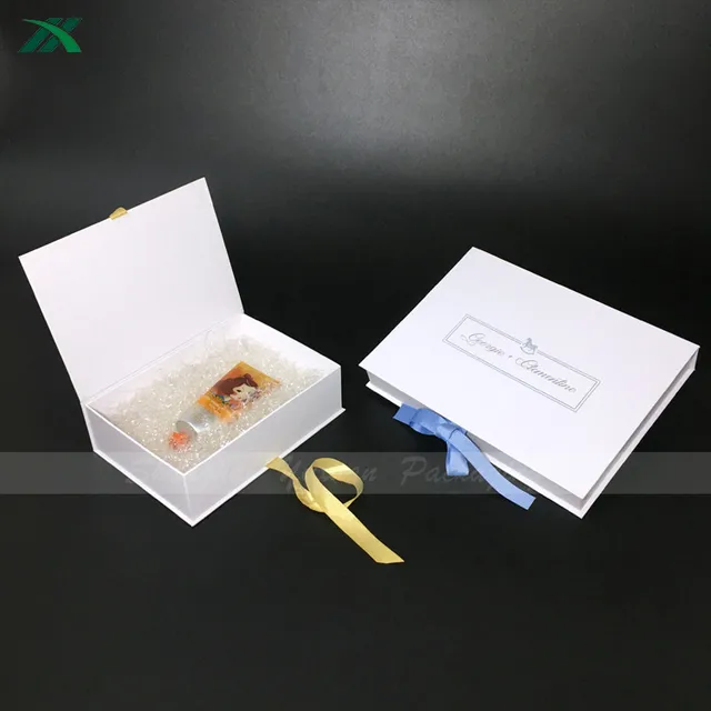 white elegant gift paper box for hand cream products