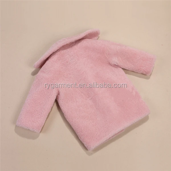 children pink fur coat clothing overseas, kids pink fur clothing