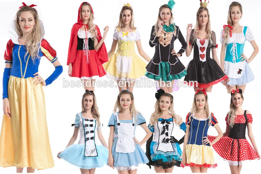 walson clothes apparel Women's queen of heart costume dancing queen costumes