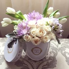 China manufacturers plain bouquet paper packaging cardboard round flower gift box