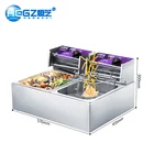 Mini Electric Deep Fryer Commercial Stainless Steel Chips Making Machine