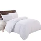 4pcs home textile hotel collection queen size 100% cotton printed bedding set