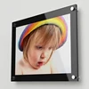 Frameless Cheap Freestanding Lighted Acrylic Screw Picture Photo Frame