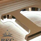 Liangtong 3d custom advertising acrylic channel letter reverse led backlit letter sign