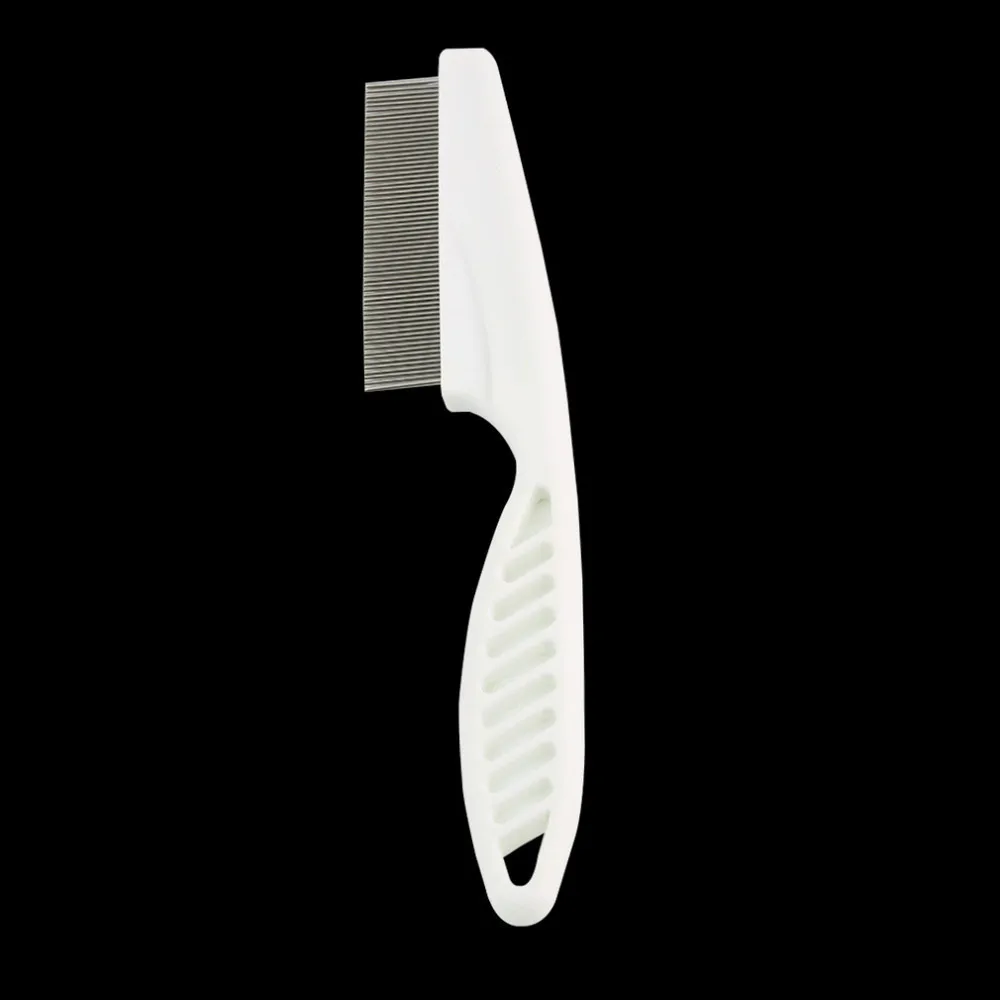1pcs Pet Dog Hair Flea Comb Stainless Pin Dog Cat Grooming Brush Comb Clean Tool Hot Worldwide