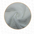 Cute style 100% polyester little star cut flower chiffon fabric with good hand feel for skirt or dress