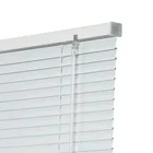 2 outdoor vinyl shutters 1 inch 33 grey mini blinds