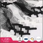 Hot sale fashionable popular embroidery water soluble net fabric for girls dress