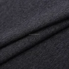 OE dark grey melange jersey elastic clothing rayon fabric wholesale buyers