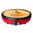 japanese electric barbecue tray with round crepe maker