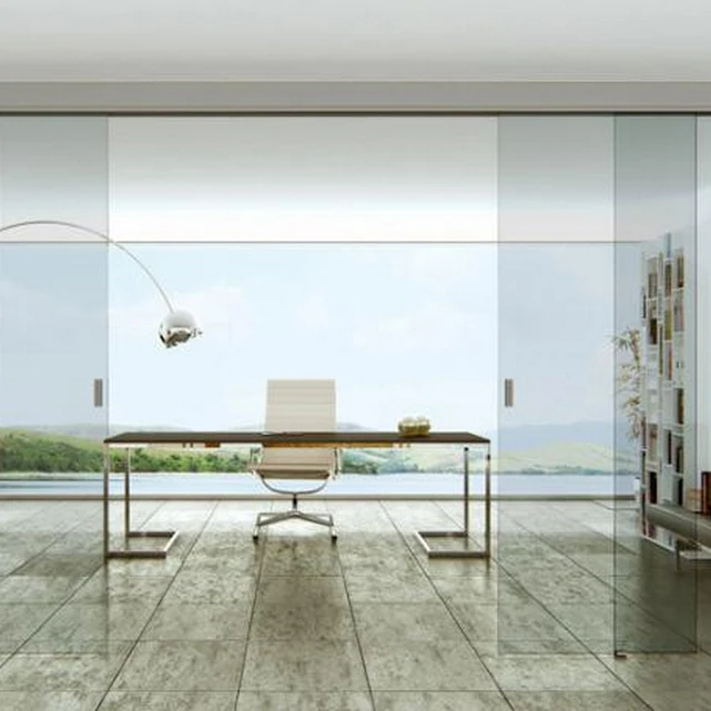 Top Hanging Frameless Glass Sliding Door Window Top Hanging Frameless Glass Sliding Door Window On Alibaba Com
