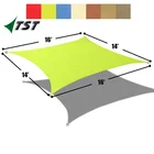 10ft * 10ft Outdoor Canopy Patio waterproof custom Sun Shade Sai (3*3m)