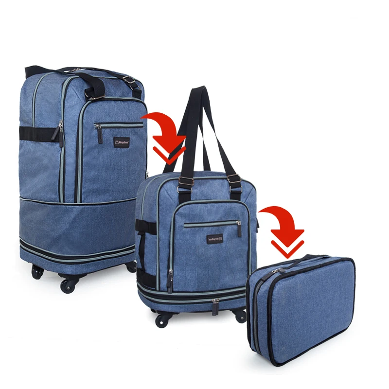 expandable luggage with wheels