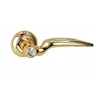 Akada New design Zinc alloy diamond door handle modern style Gold door handle