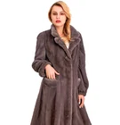 Faux Mink Fur Coat on Sale Factory Sales Mink Fur Skin Mink Overcoat