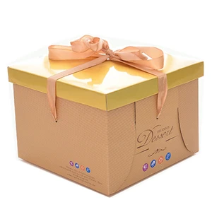 birthday gift box cake product packaging custom box