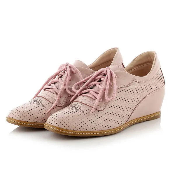 2015 Women Leather Shoes Woman High Quality Wedge Sneakers Shoes Woman Sneakers Sapatilha Feminina Zapatillas Deportivas Mujer