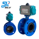 42 Inch 44 Inch Cheap Price Anti-corrosive DB SR Action Air Cylinder Rubber Seat Flanged Butterfly Valve