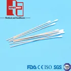 Medical supply wooden stick cotton tip applicators
