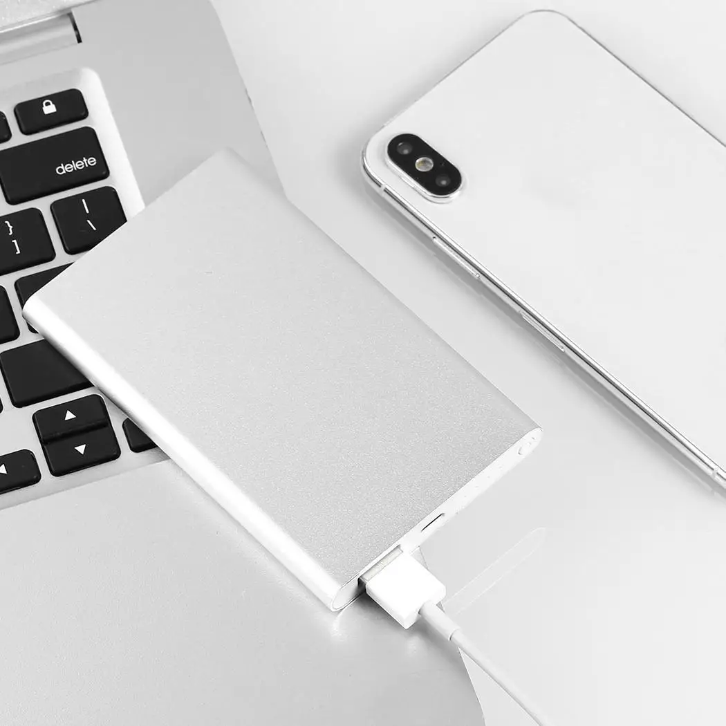Shenzhen logo printed mini Power Bank External Battery mobile Charger wallet Powerbank 4000mah for samsung smart phone - ANKUX.COM