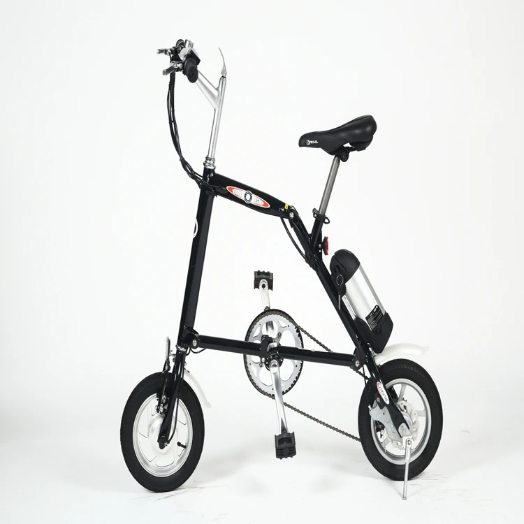 12" mini electric folding bike stand up electric bike