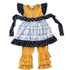Bulk wholesale baby boutique clothes low moq remake arrow outfit