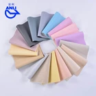 Customize mini pebble texture printed embossing micro pu Synthetic leather