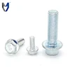 10% OFF sample available toothed hex flange head bolt