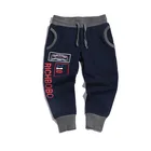 280g Terry cloth fabric high quality boys casual sport pants for kids children