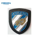 Custom logo printed metal tags , metal plate for clothes