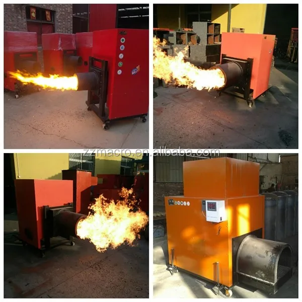 parameters of the biomass burner / pellet burning machine