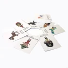 Custom high quality board printing logo game cards