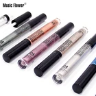 Music Flower 8 colors Lasting Waterproof Makeup Smudge-proof Soft Texture Shimmer Glitter Liquid eyeshadow