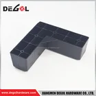 Plastic Sofa Legs Table Legs Cheap Good Quality L Type Black Plastic Sofa Table Furniture Legs