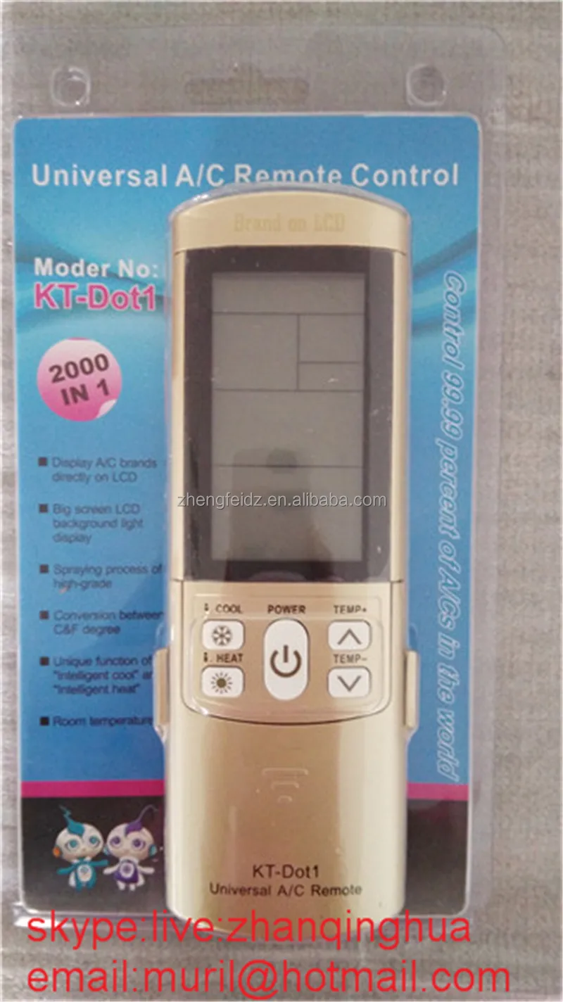 High Quality Golden Kt Dot Universal A C Remote Brand On Lcd In