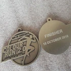 hot running man new design blank Metal Medal with customized logo souvenir medal sport award