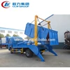 China factory sale 5cbm garbage compactor truck, skip loader refuse ruck, garbage refuse trucks