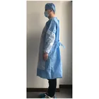 Disposable SMS Long Sleeve Medical Gown for Surgeon