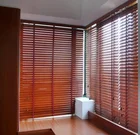 Classic blackout 50mm indoor wooden venetian window blinds