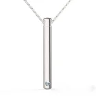Stainless Steel Pendant Jewelry Ashes Keepsake Cremation Urn Necklace